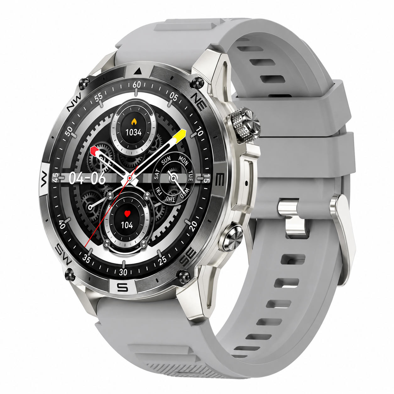 SENBONO HK08 Smartwatch – Montre Connectée Premium Homme